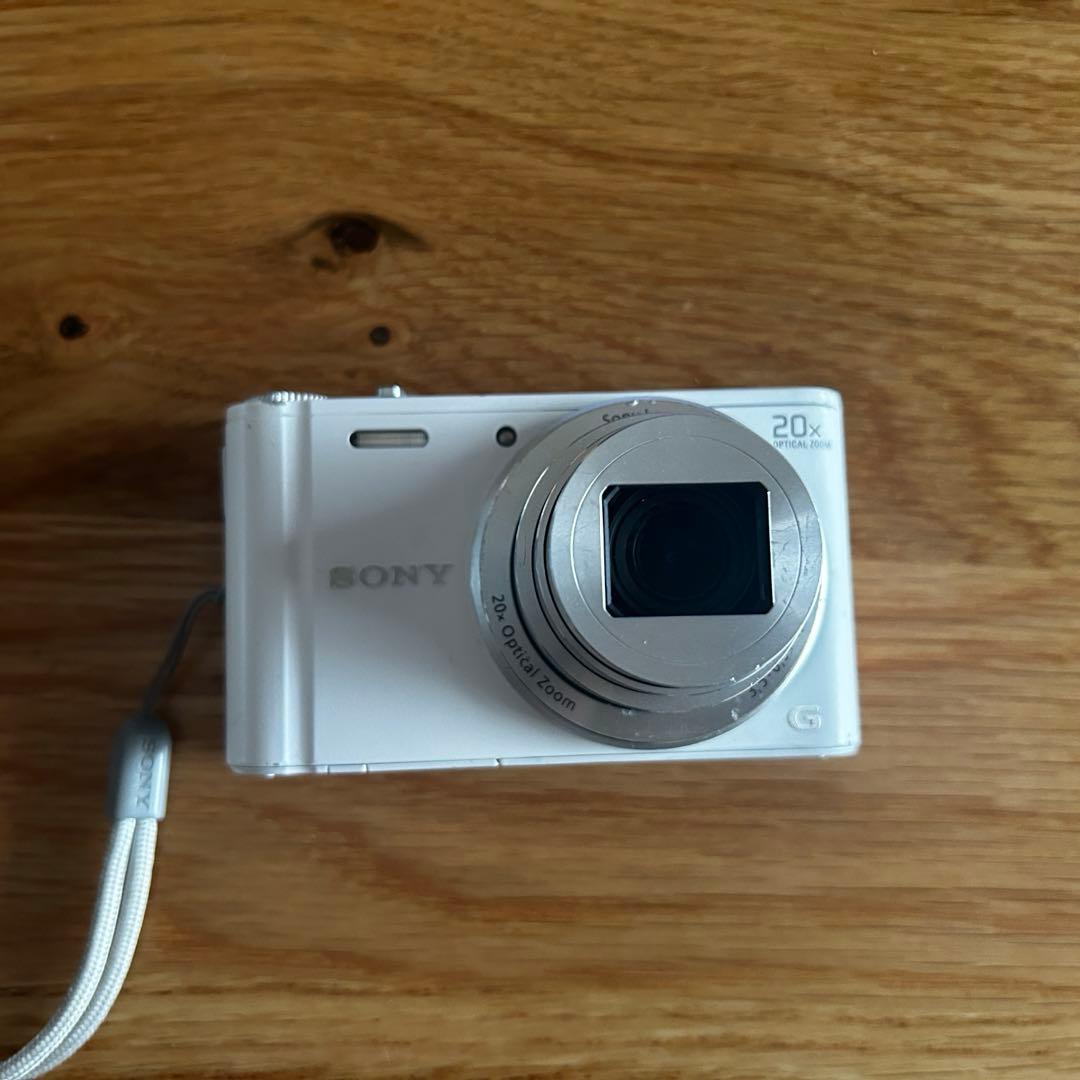 SONY Cyber-shot DSC-WX300 ホワイト デジカメ