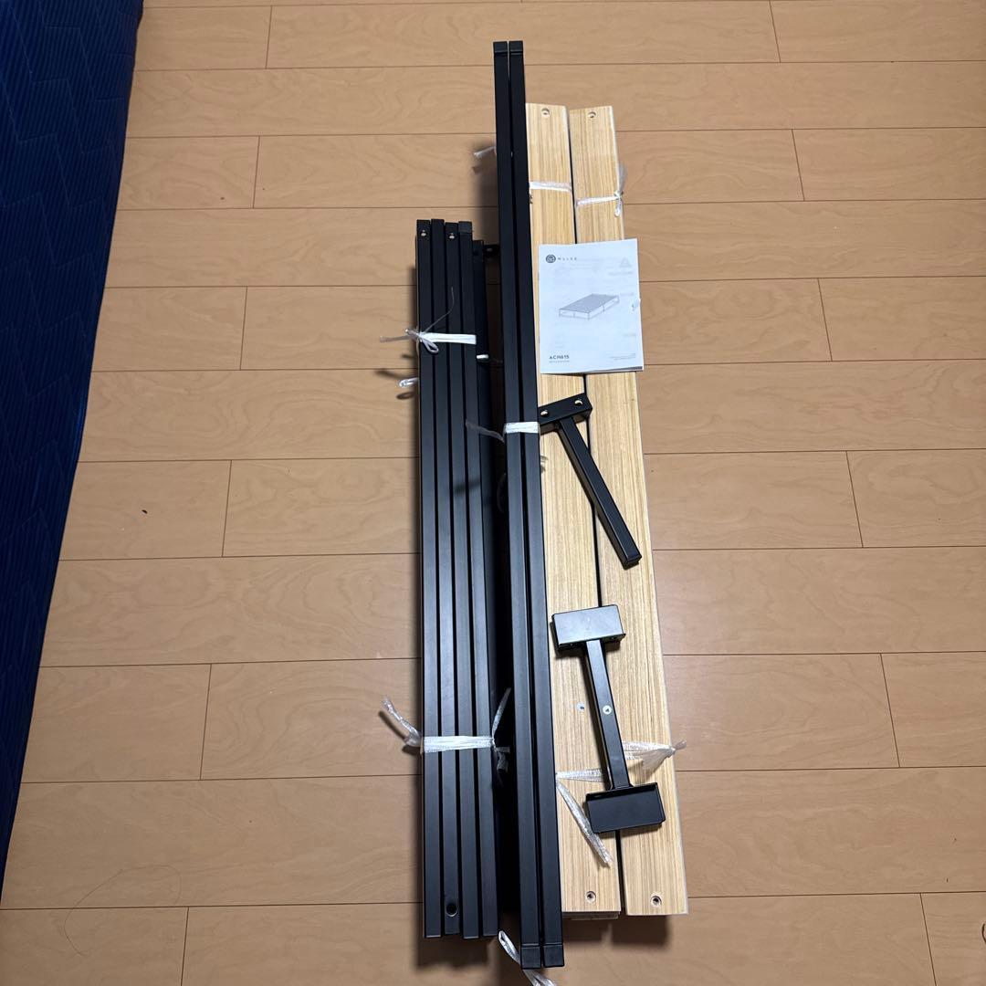 セミダブルベッドフレーム 対荷重　静音　通気性　送料込み