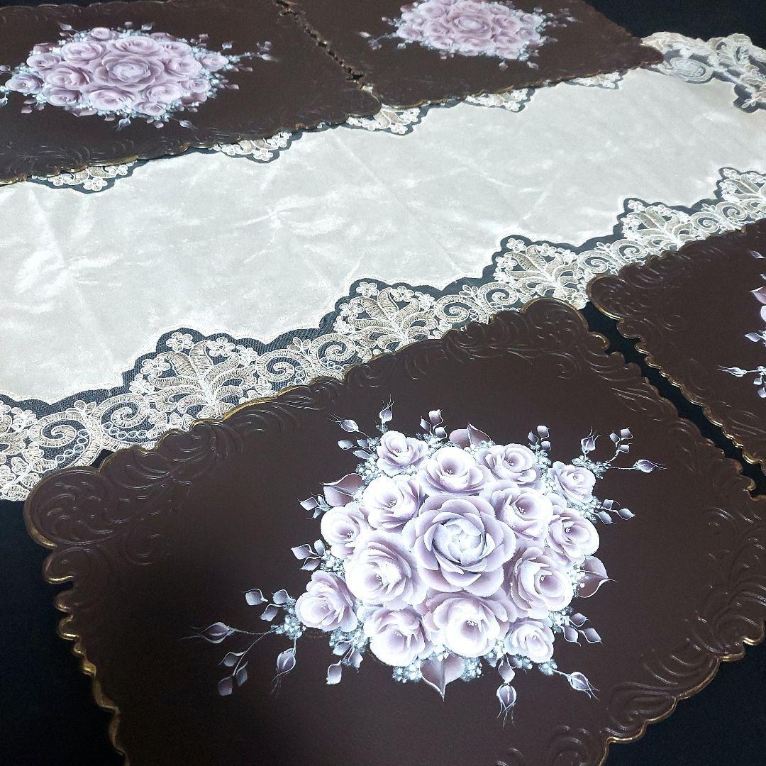 トールペイント ランチョンマット４枚組