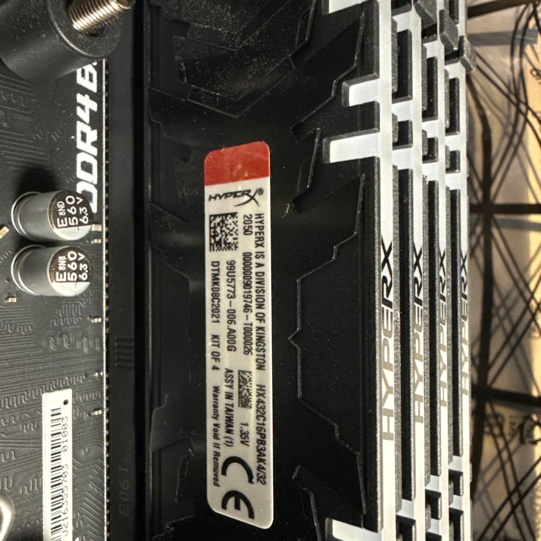 CPU MSI MPG Z390m + i9-9900KF + HyperX DDR4