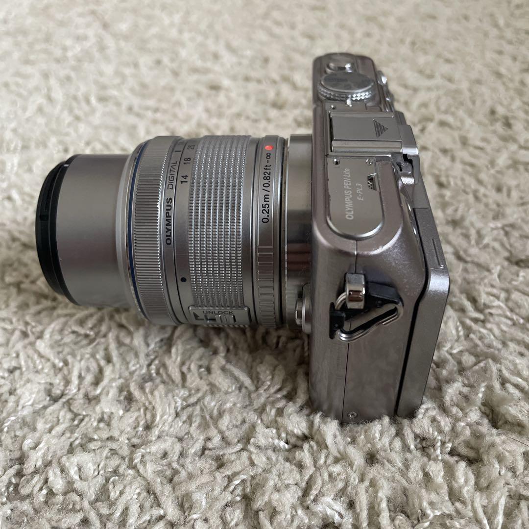 OLYMPUS PEN Lite E-PL3 ミラーレス一眼カメラ シルバー