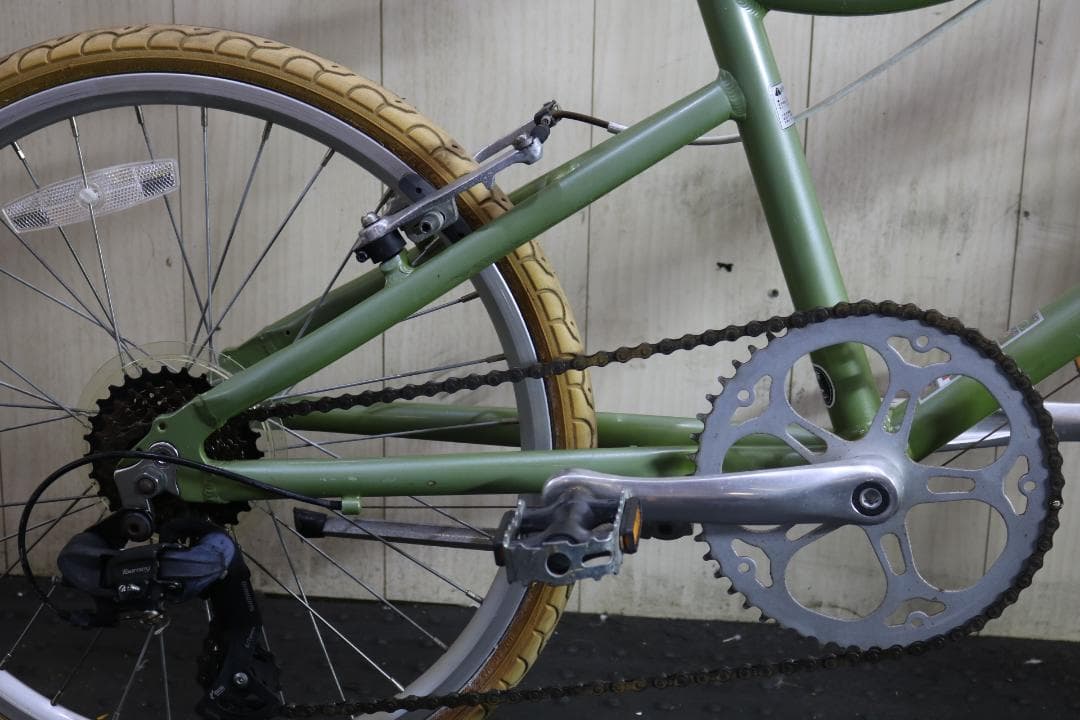 ANNAアンナ クリーム 20インチ7速 アルミ 380mm minivelo