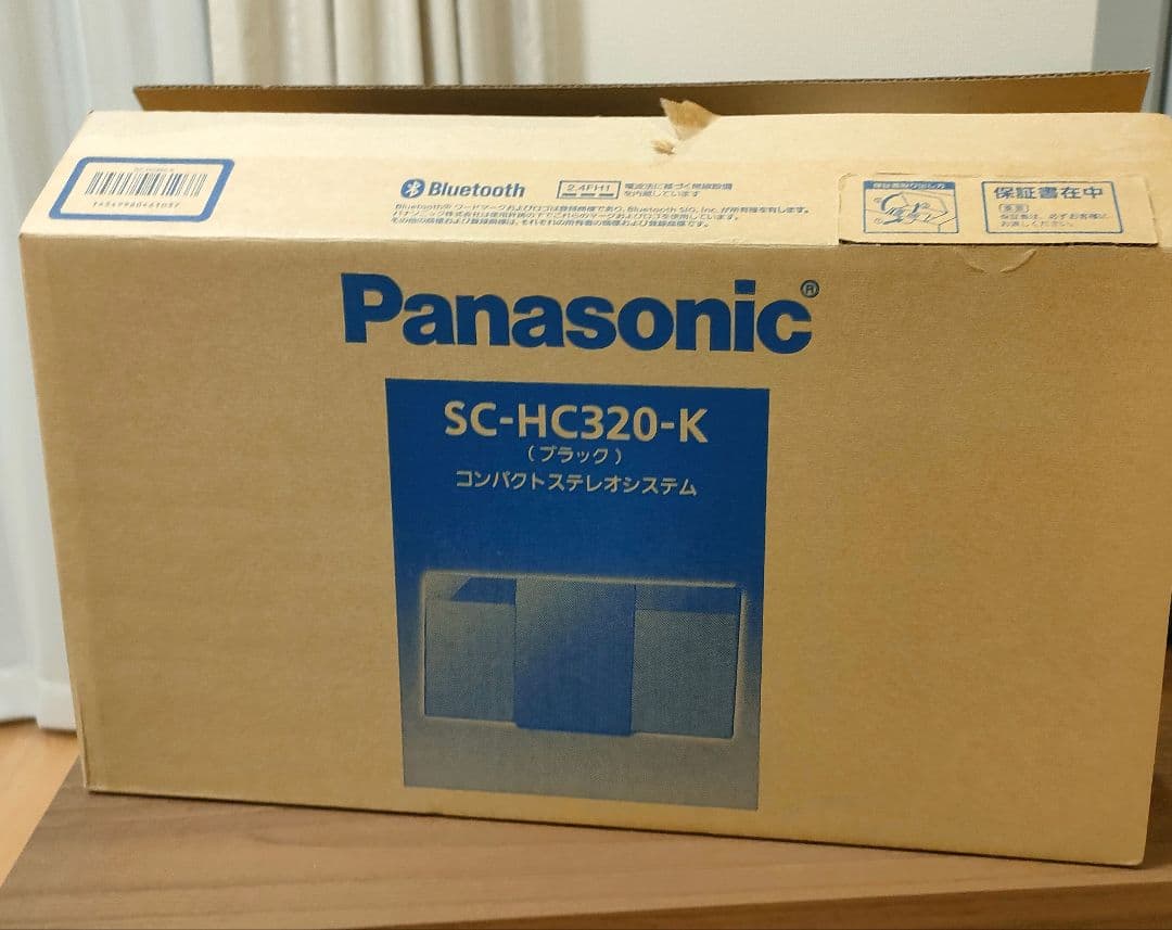 メーカー保証残半年以上超美品Panasonic SC-HC320-K