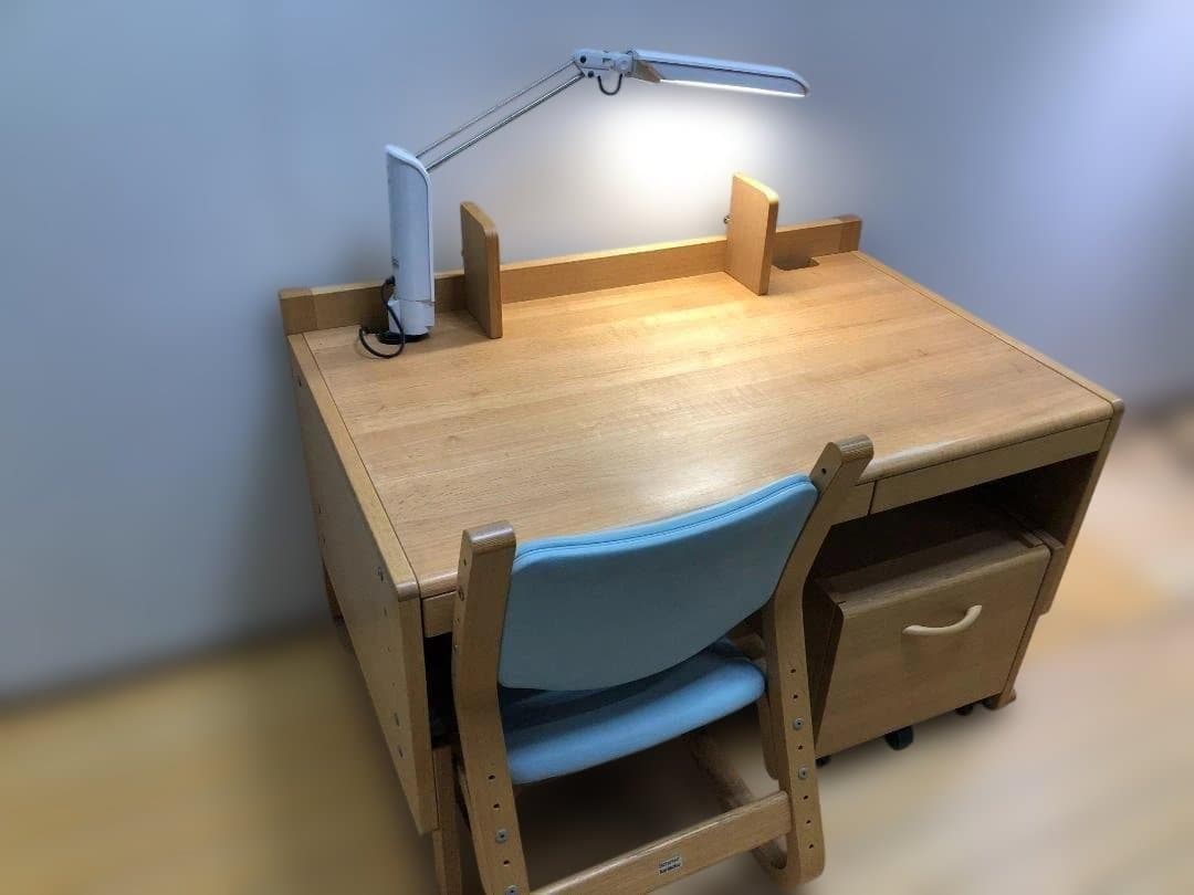 ピノ子(ᵔᴥᵔ)　①　袖机　送料無料 ベネッセ カリモク 51102