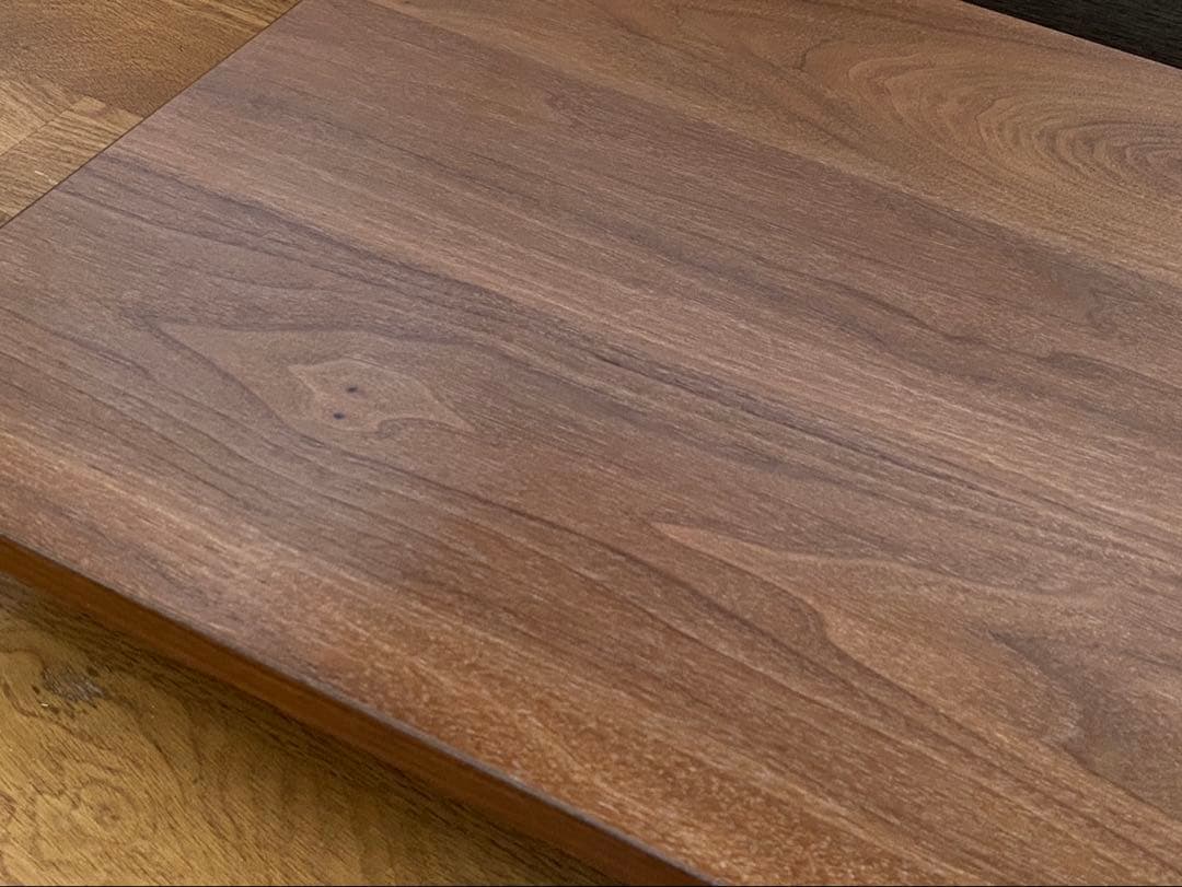 無印良品　ステンレスユニットシェルフ ウォールナット材 セット56cm