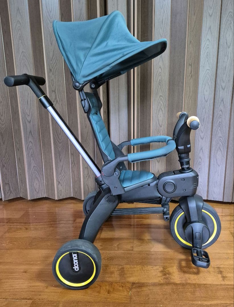 doona Liki Trike S5 折りたためる三輪車　レーシンググリーン