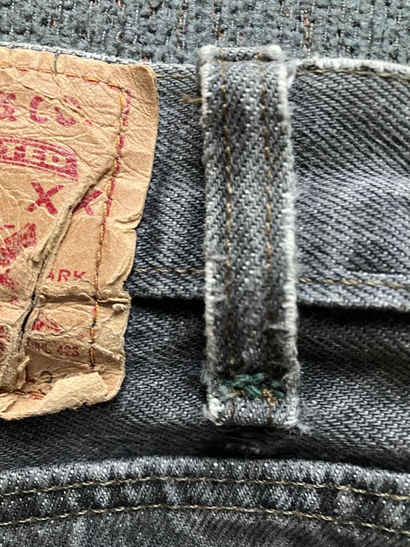 k*a様 【先染め】90s リーバイス501ブラックUSA製VINTAGE