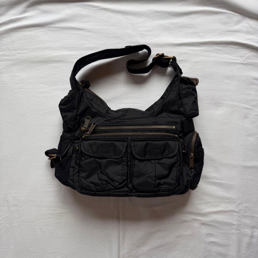 バッグ old gap nylon gimmick bag sullen