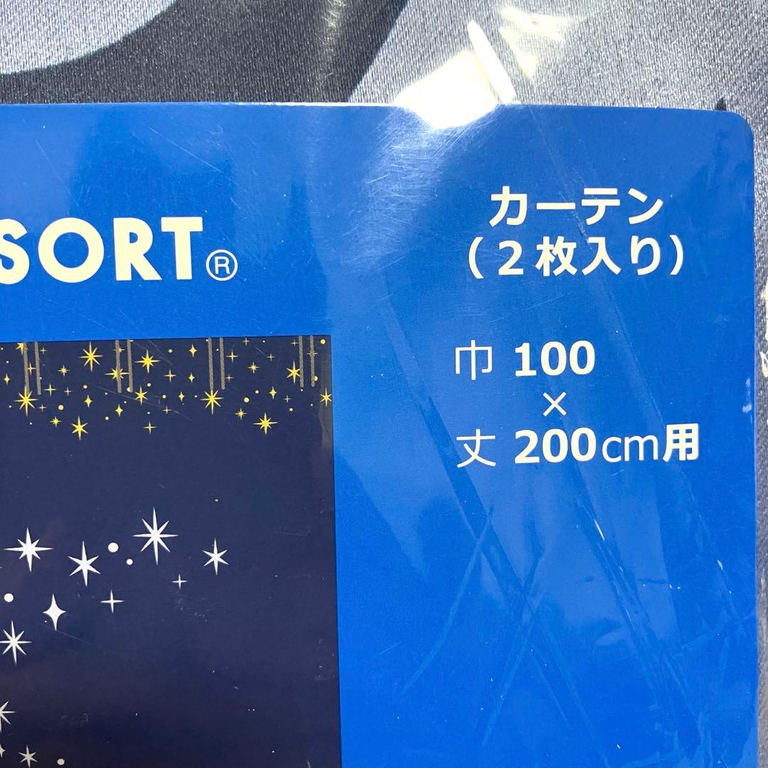 東京ディズニーリゾート カーテン ファンタジア　ミッキー 二枚