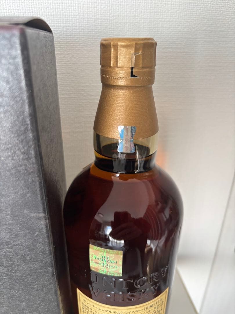 山崎12年 シングルモルトウイスキー 1本