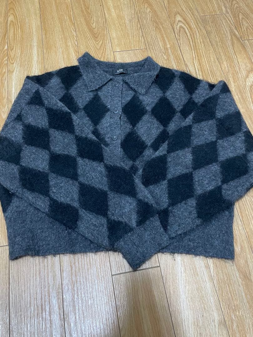 JOURNAL STANDARD LESSAGE アーガイルニットカーディガン