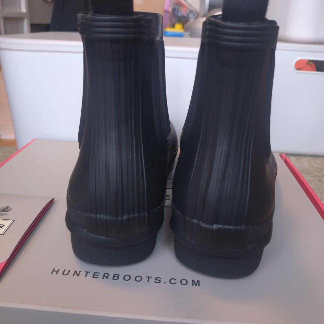 【美品】ハンター　レディース　コマンドチェルシーブーツ　UK5 24