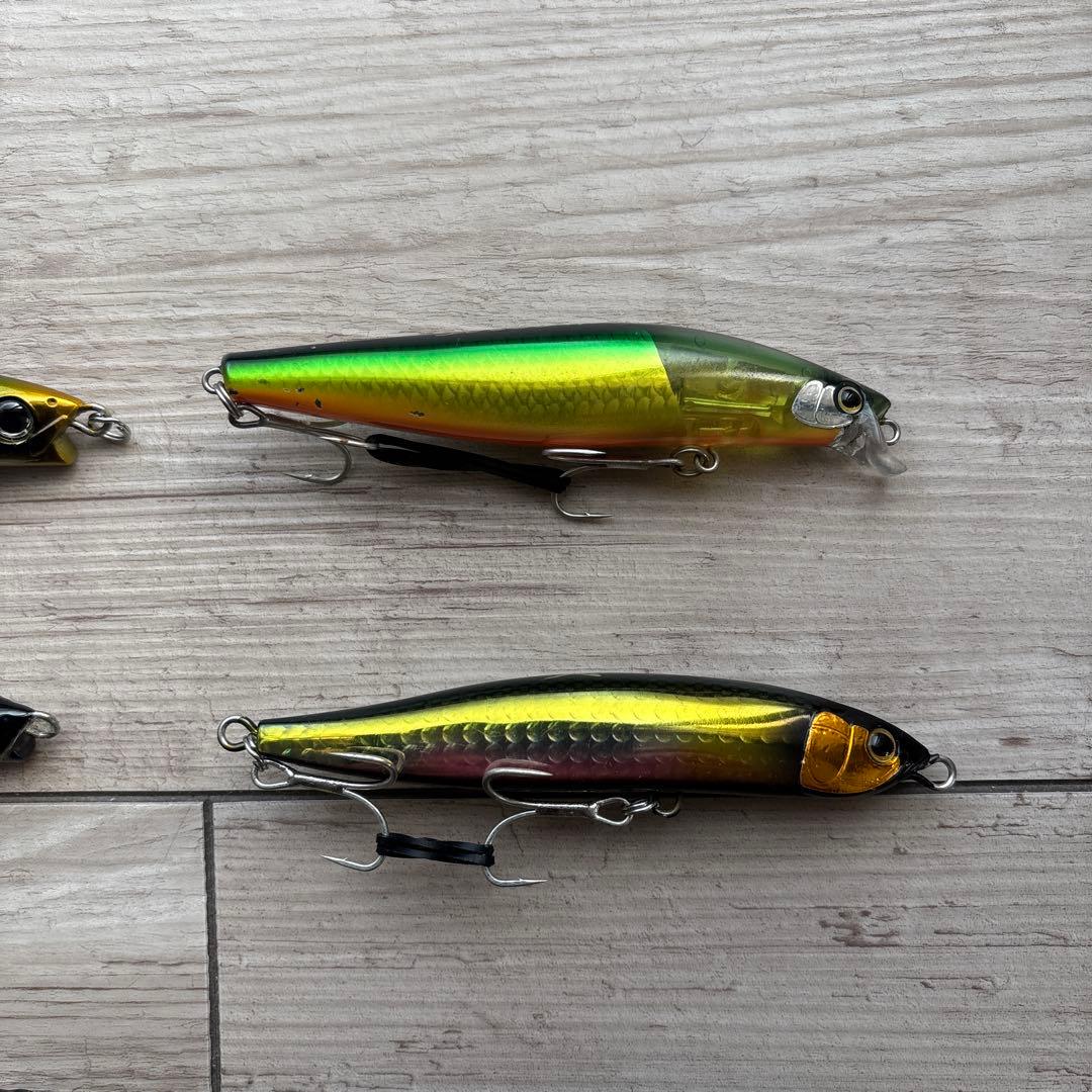 シーバス、青物、プラグセット売り