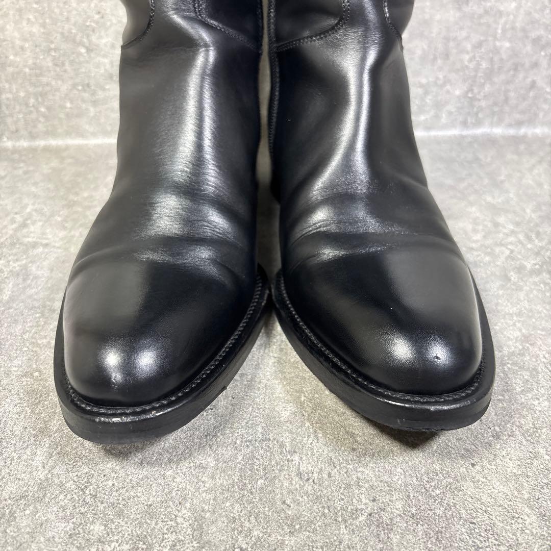 【美品】SARTORE ジョッキーブーツ バックベルト ロングブーツ 24cm