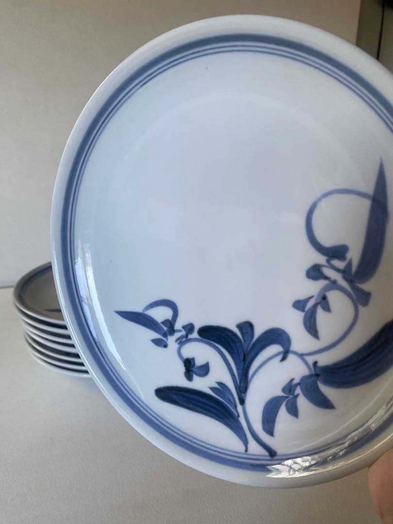 砥部焼　プレート　9枚　皿　和食器　まとめ売り