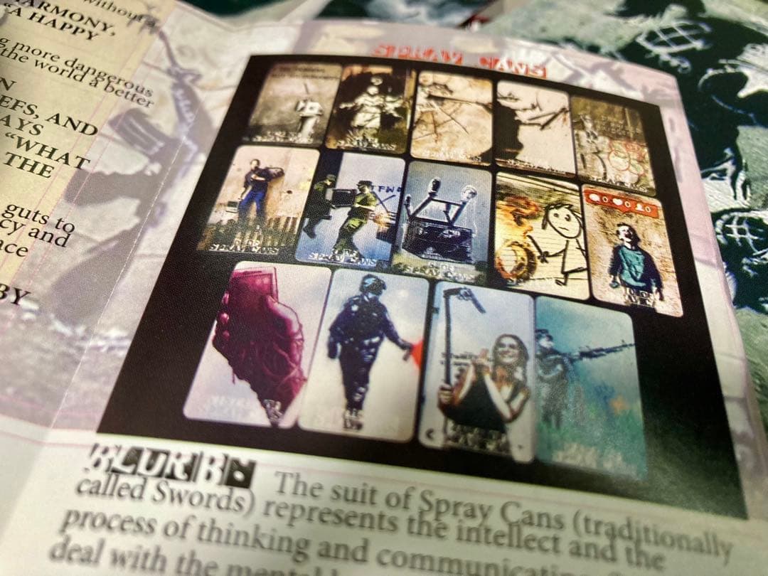 希少！国内未入荷直輸入！バンクシータロット和訳データ付　オラクル/タロット/