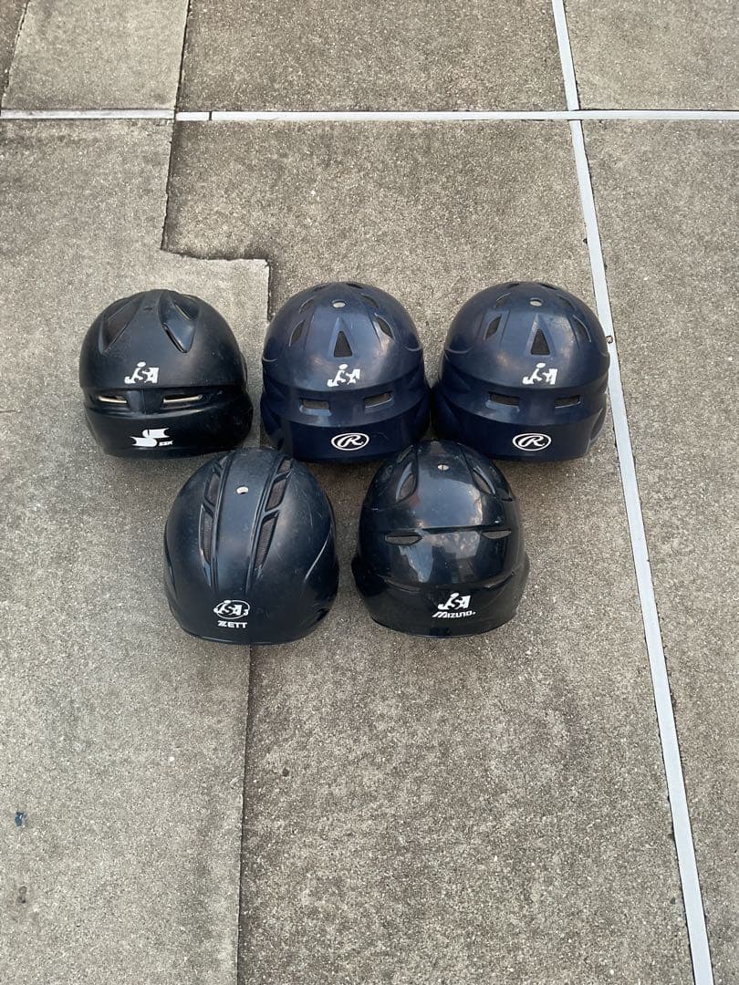 野球　ヘルメット　バック付き