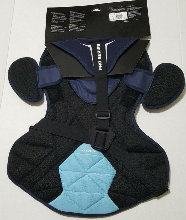 新品USA限定発売最高級☆adidasProキャッチャープロテクター＋レガース紺