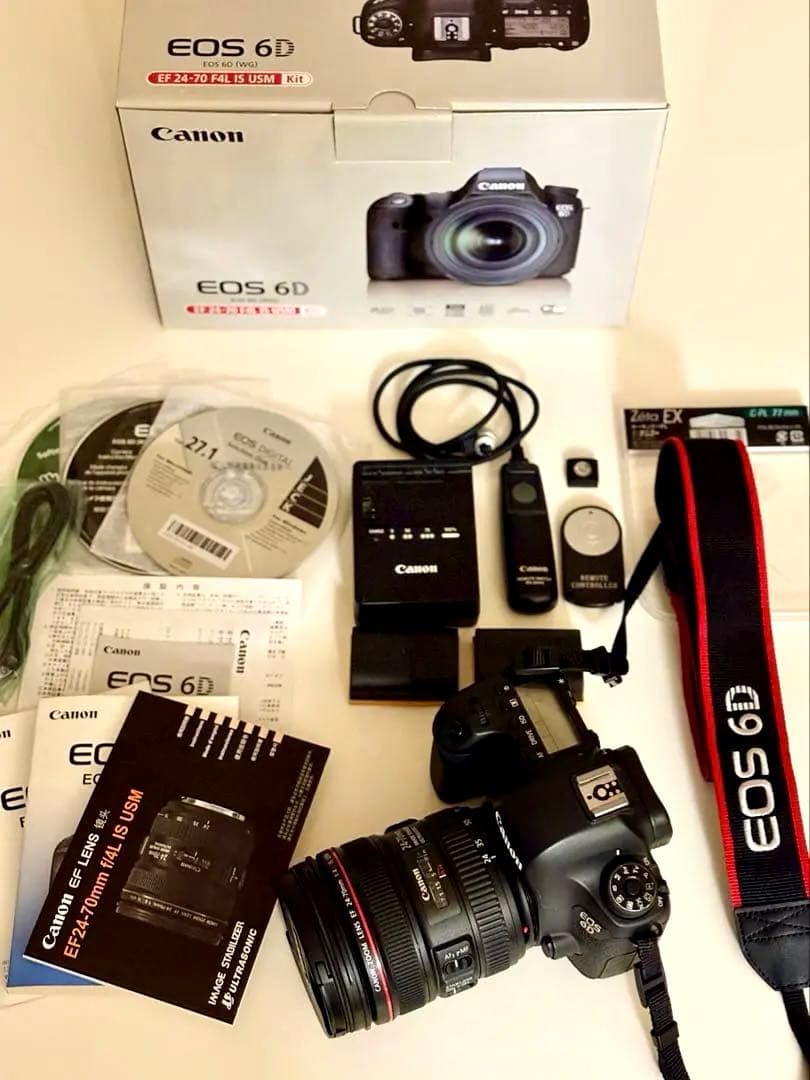 ＊【極美品】Canon EOS 6D EF24-70mm F4L kit ＊