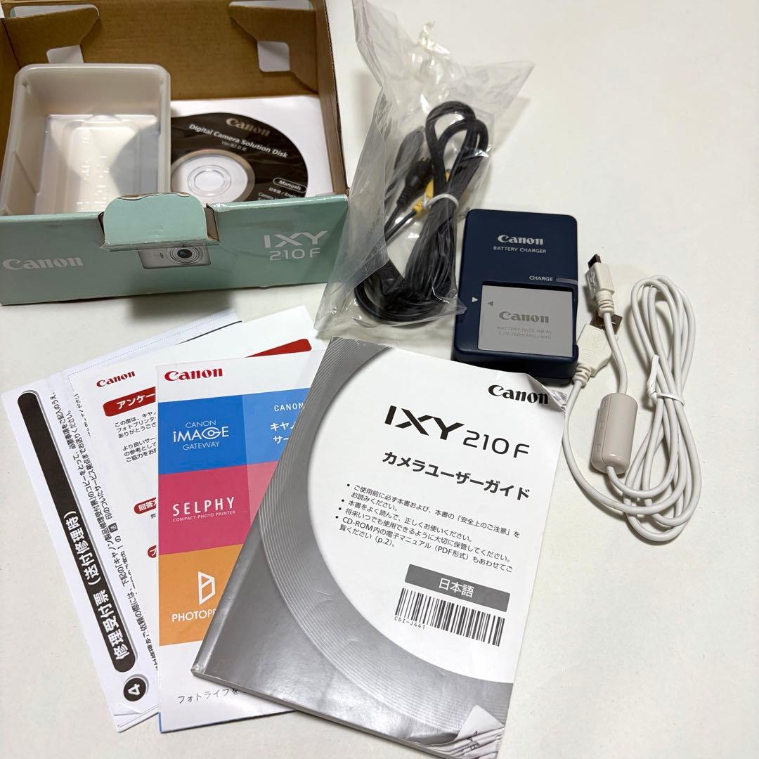 【動作確認済】Canon ixy 210F PC1588 キャノン デジカメ