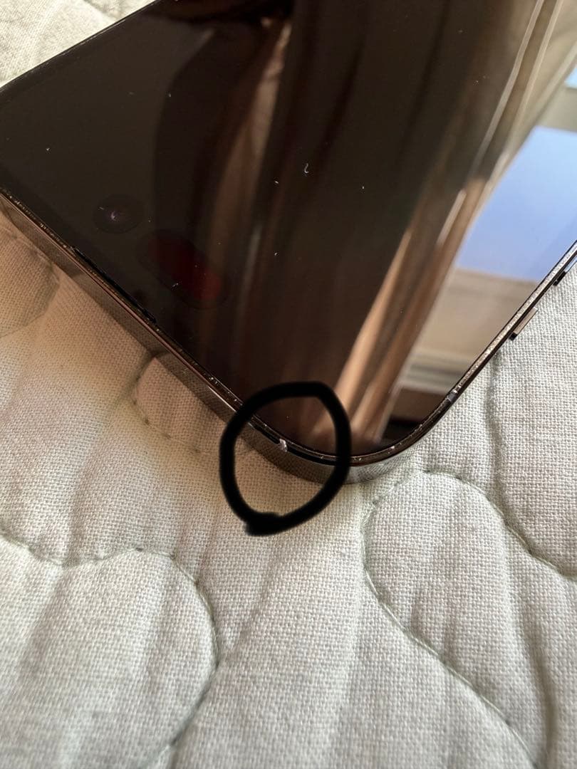 iPhone 14 Pro 128GB ブラック　topologyケース