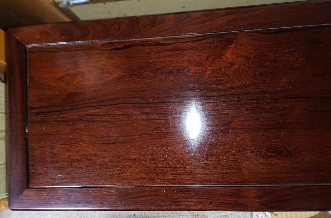 高級～★文机 書机 机／検索：紫檀 黒檀 北海道民芸家具 和風 座敷