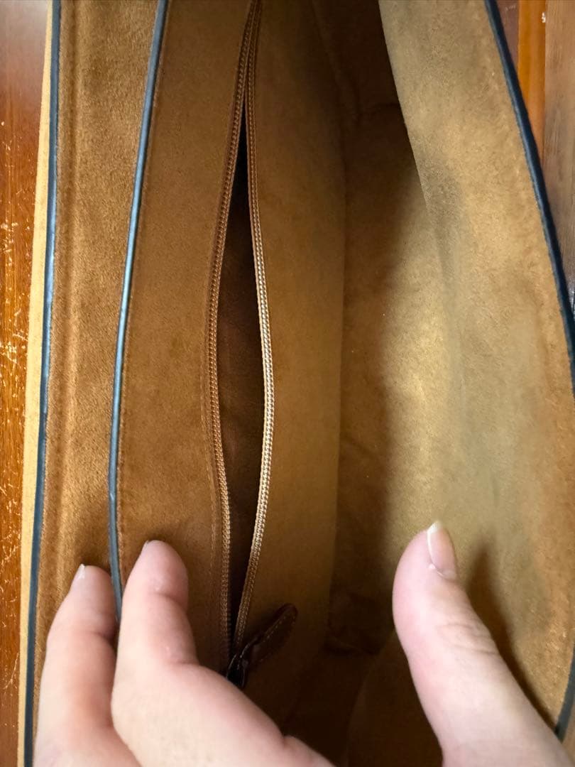 COACH ネイビー ショルダーバッグ