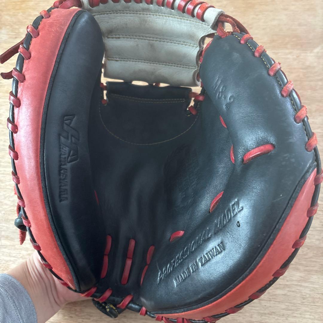 野球 グローブ 軟式 一般 キャッチャーミット ハタケヤマ レアカラー