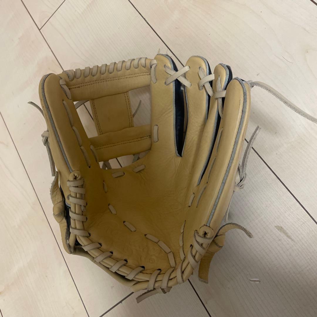 【美品・ほぼ未使用】ローリングス 一般軟式グローブ 内野手用キャメル 値下げ可能