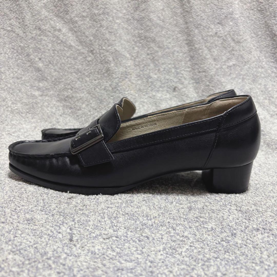 【新品未使用】REGAL リーガル　パンプス　バックル　23.5