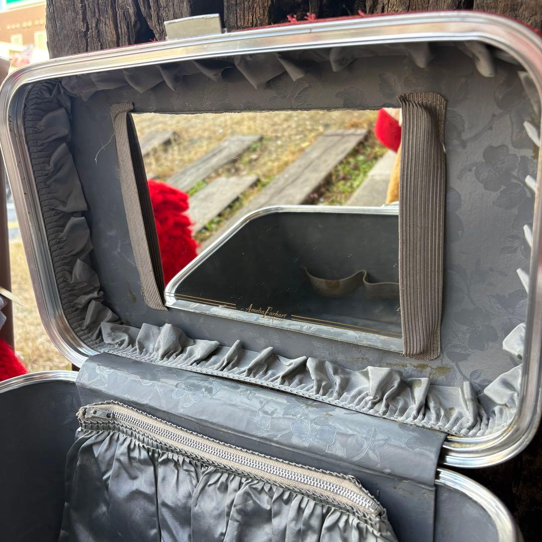 【1960s USA vintage】トレインケース メイクボックス アメリカ