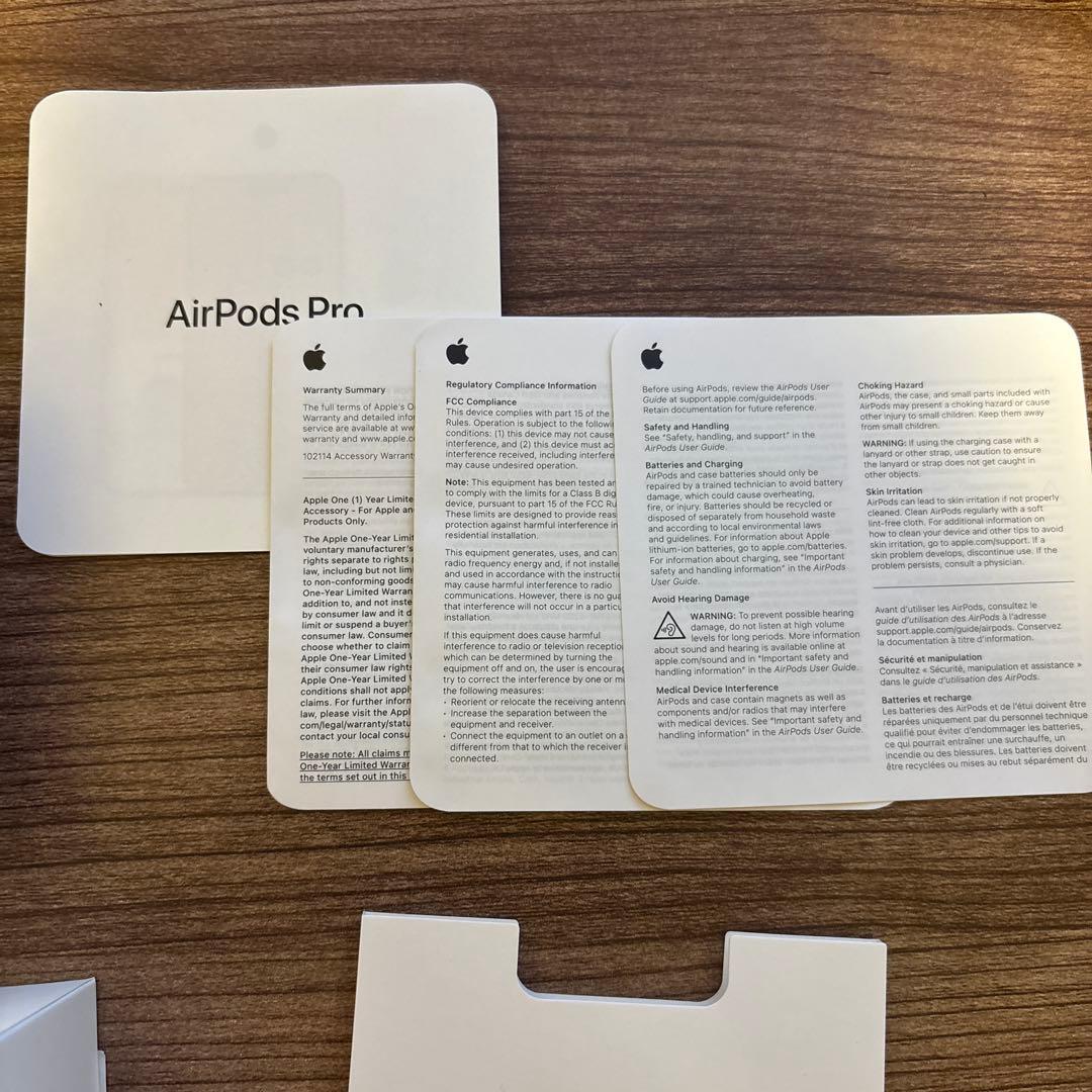 【バニラ】AirPods Pro 第2世代 ケース イヤーパット付き