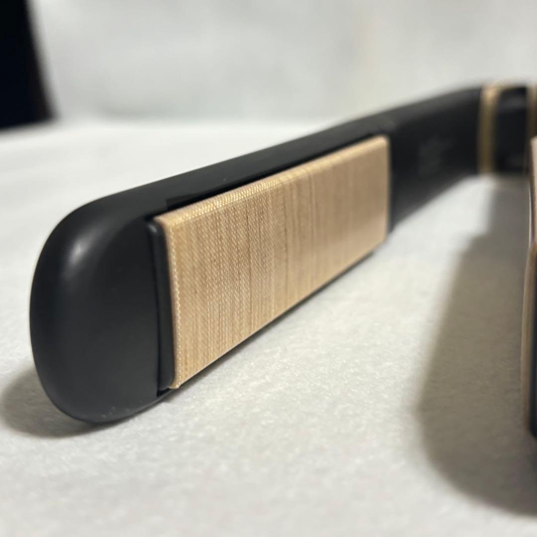 【美品】絹女　KINUJO ストレートヘアアイロン ブラック　DS200-BK