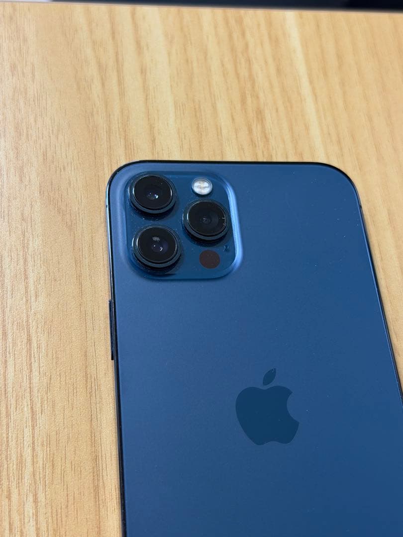 iPhone12ProMax128GB ブルー バッテリー71% 本体のみ