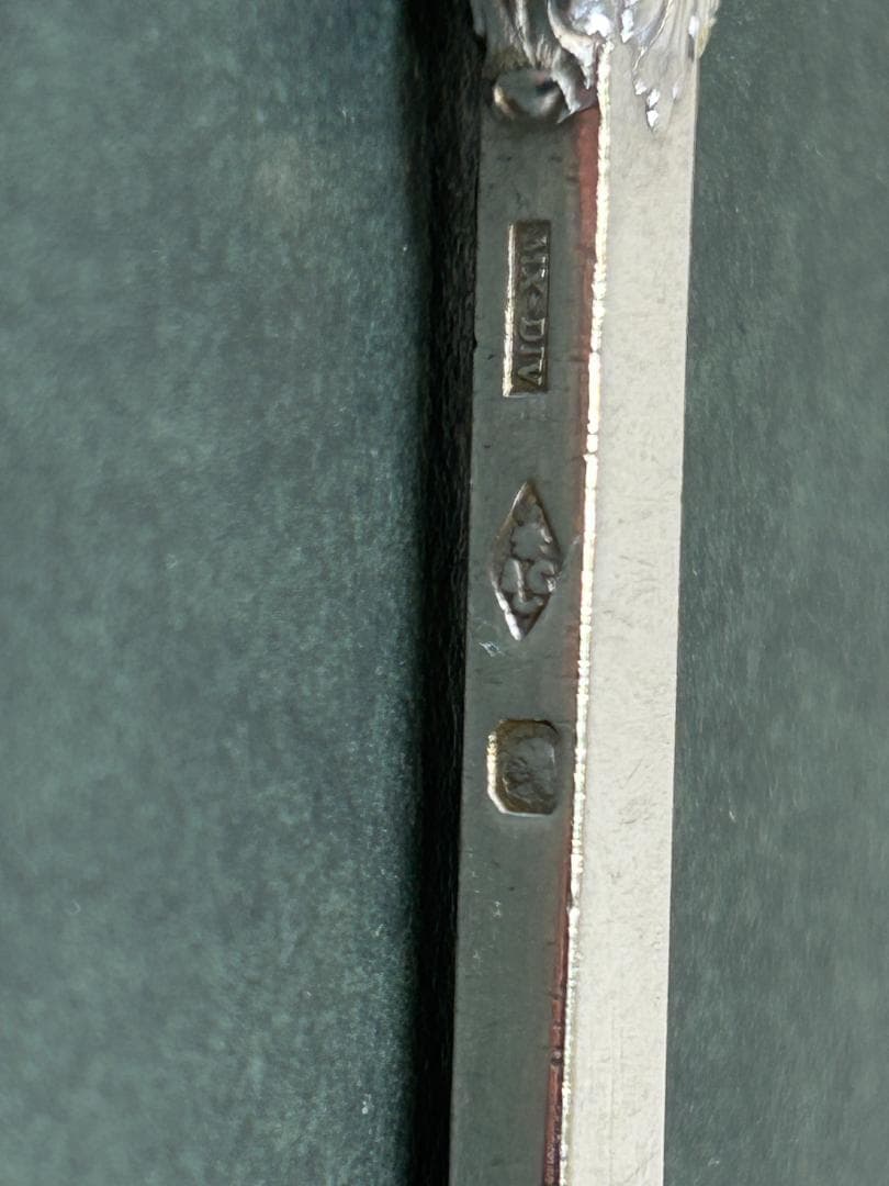 カルディヤック ルネッサンス ナイフ 1本 純銀 シルバー 950 カトラリー②