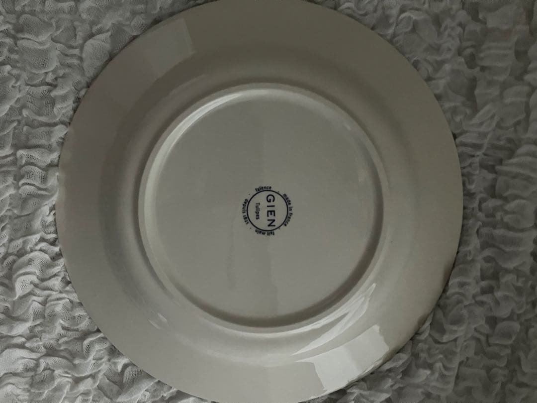 Gien チューリップ　ディナープレート2枚セット