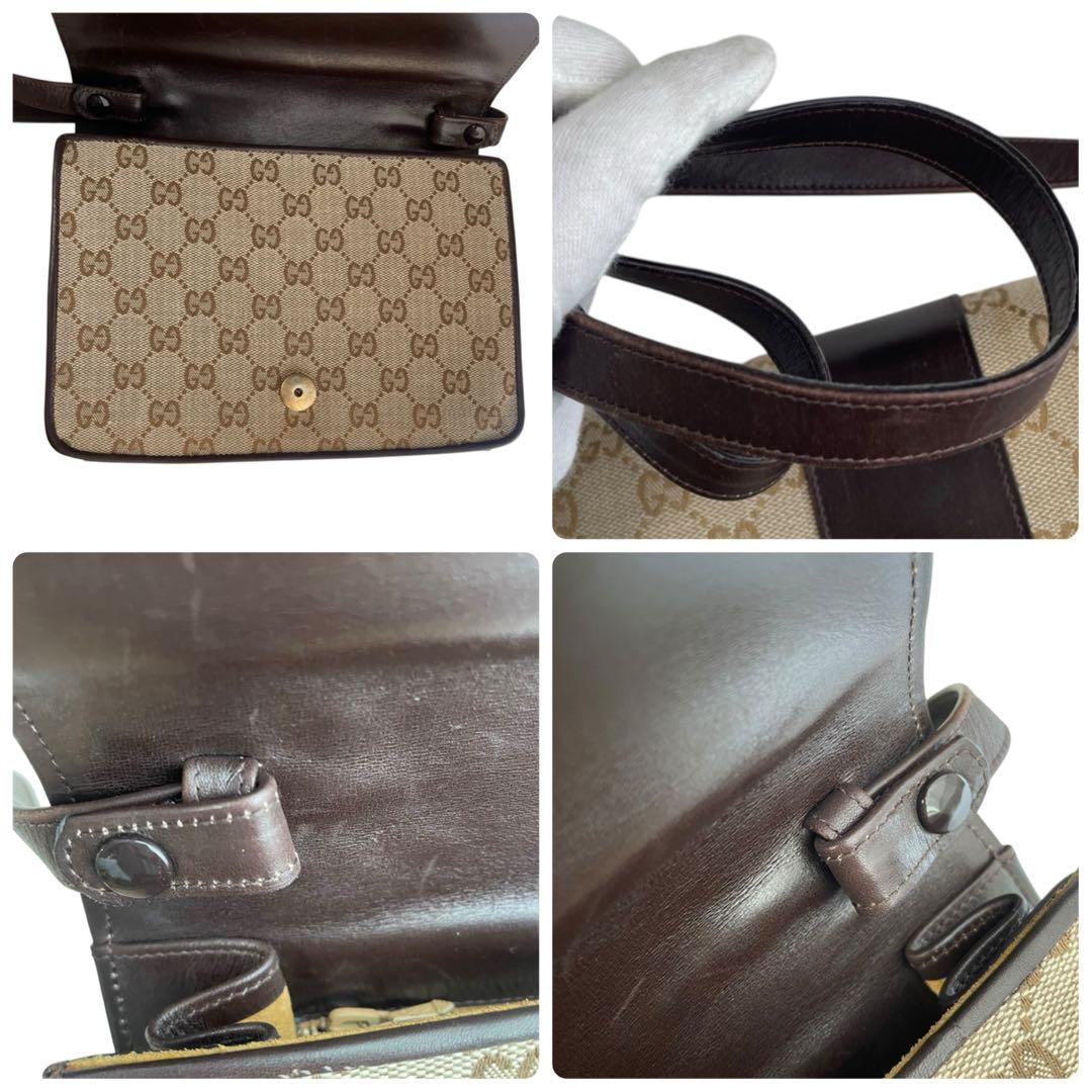 美品✨GUCCI オールドグッチ ショルダーバッグ インターロッキングG