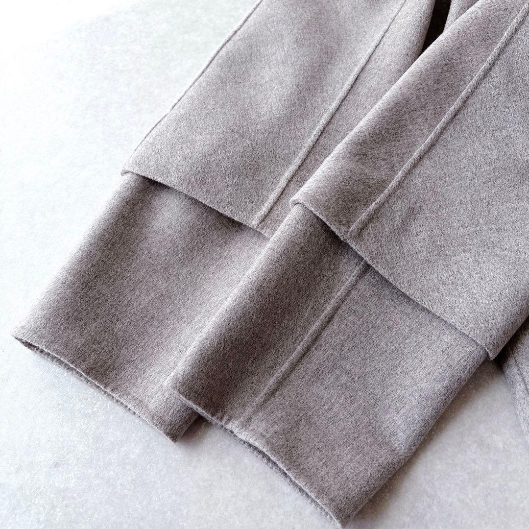 未使用★S MAX MARA｜クチートアマーノリバーコート グレージュ 44