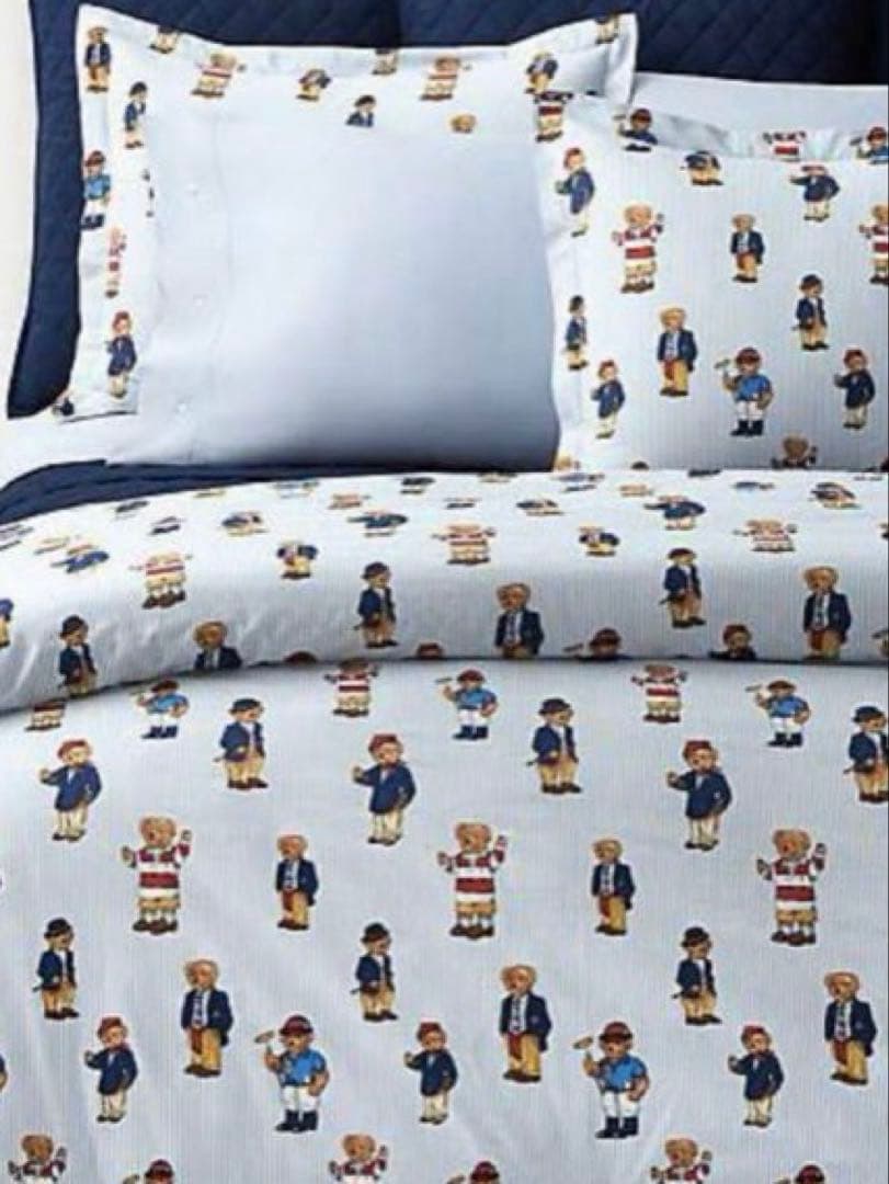 新品未使用✳︎ラルフローレン✳︎ポロベア✳︎掛け布団カバー✳︎シングルサイズ