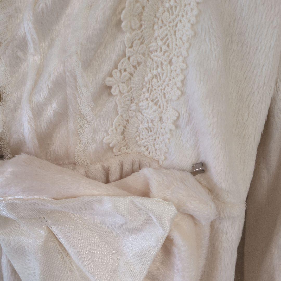 LIZ LISA アイボリー リボン付きワンピース