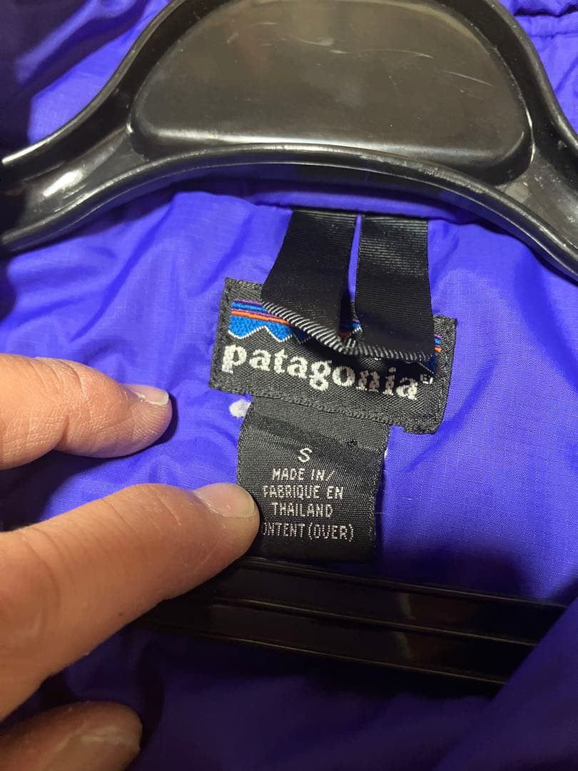 ア*0様 '01 Patagonia パフボール　ベスト　ブラック　S