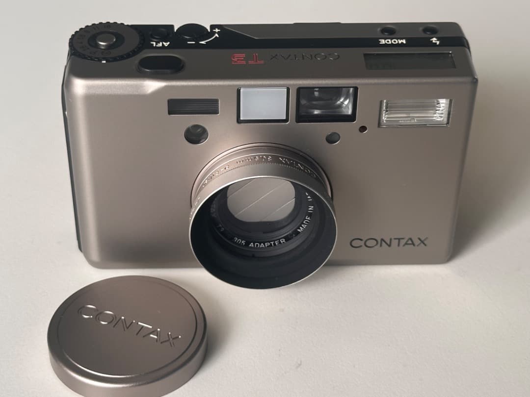 CONTAX T3 チタニウムシルバー