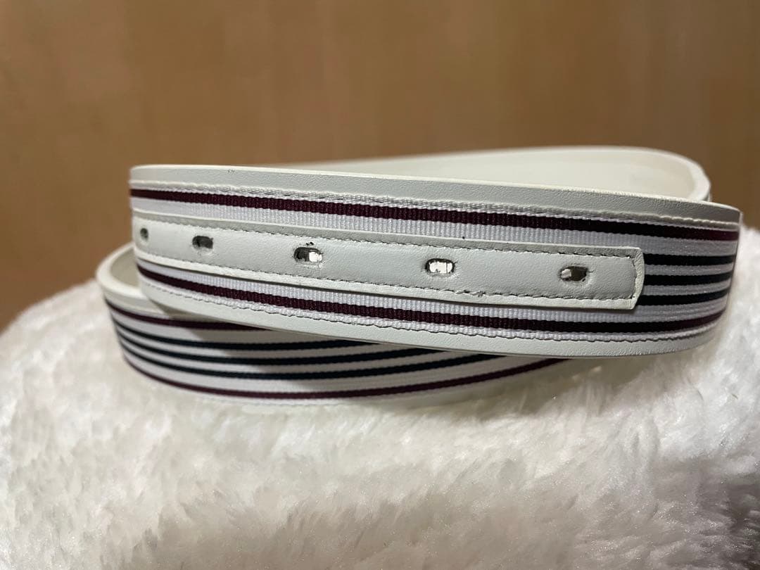 ✨美品✨BURBERRY BLACK LABEL ベルト ノバストライプ 裁断可