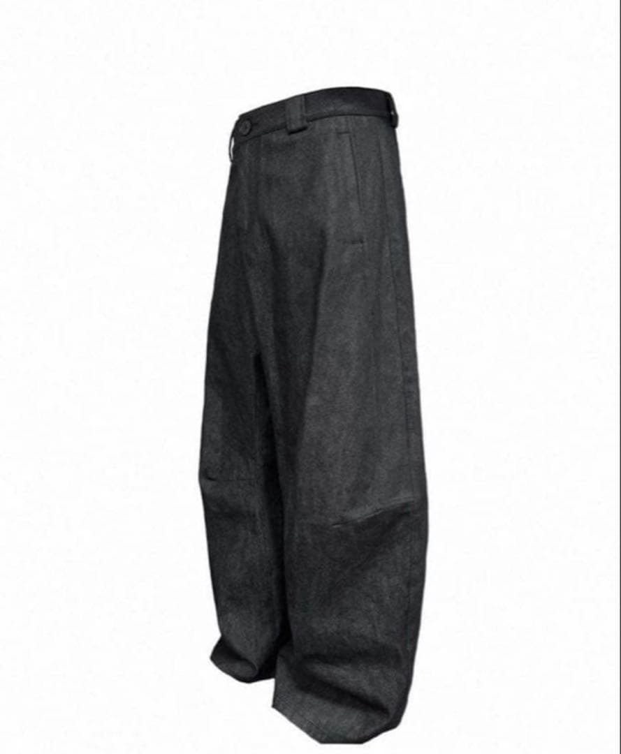 私物断捨離丸jcaesar studio バギーデニム ワイドデニム ブラック