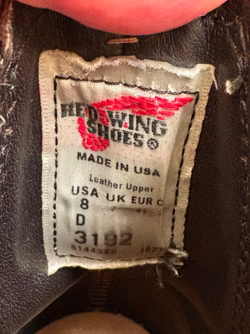 RED WING クラシックチェルシー　3192 ブーツ　レッドウィング