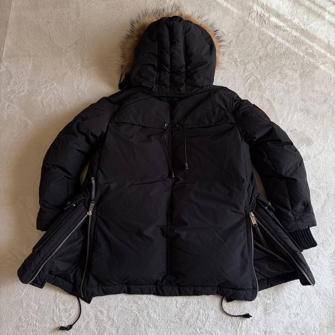 【美品】DSQUARED2 ダウンコート リアルファー メンズ 38 女性も