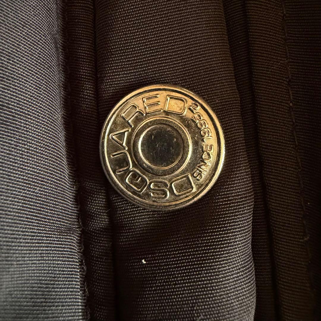 【美品】DSQUARED2 ダウンコート リアルファー メンズ 38 女性も