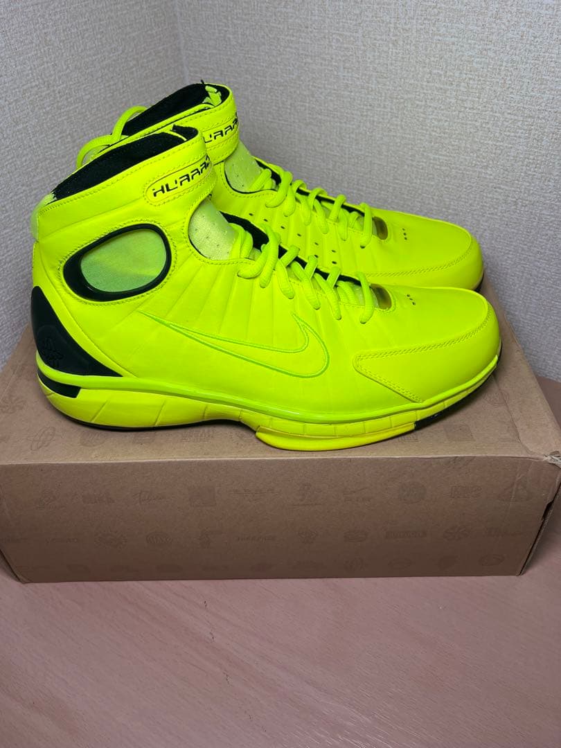 Nike AIR Zoom Huarache 2k4 蛍光ハイカット シューズ