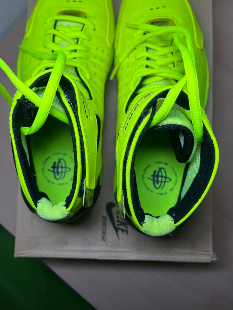 Nike AIR Zoom Huarache 2k4 蛍光ハイカット シューズ