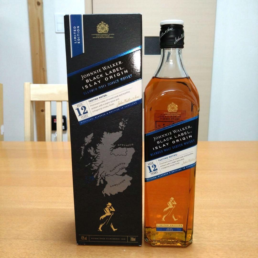 ◆ジョニーウォーカー◆ブラックラベル12年◆アイラオリジン◆限定品◆終売◆1本